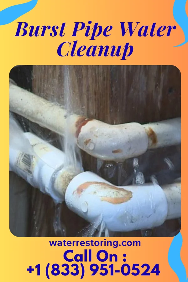 Burst Pipe Water Cleanup in Beverly, MA